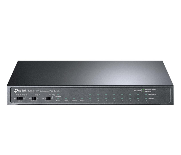 TP-Link 11p TL-SL1311MP (8x10/100Mb/s 2x1Gbit 1xSFP) - 684170 - zdjęcie